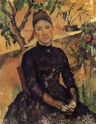 Paul Cezanne Madame Cezanne Spain oil painting artist